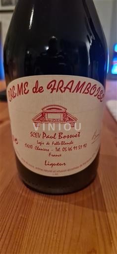 Valle del Loira SCEV Paul Bonnet Crème de Framboise Sin añada