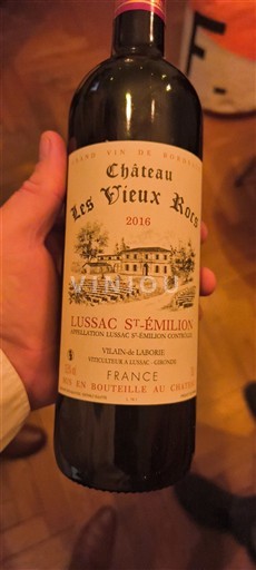 Bordeaux Lussac-Saint-Émilion Château Les Vieux Rochs 2016