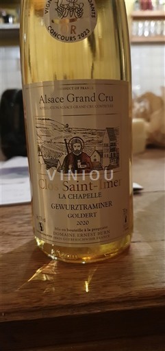 Alsace Unspecified Grand Cru Clos Saint-Imer La Chapelle 2020