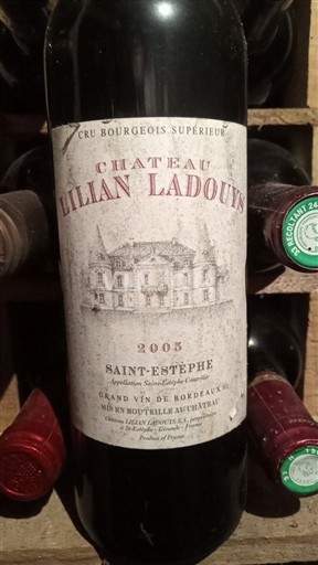 Burdeos Saint-Estèphe Château Lilian Ladouys 2005