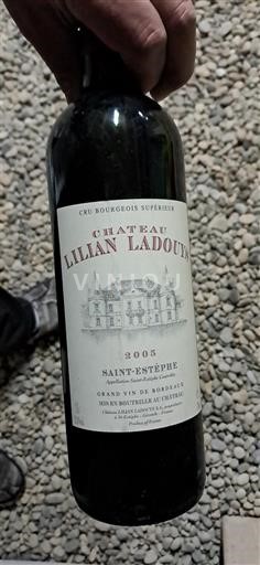 Bordeaux Saint-Estèphe Château Lilian Ladouys 2005