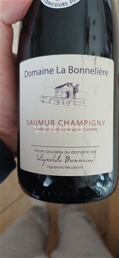 Dolina Loare Сомир-шампини Domaine La Bonnelière 2023