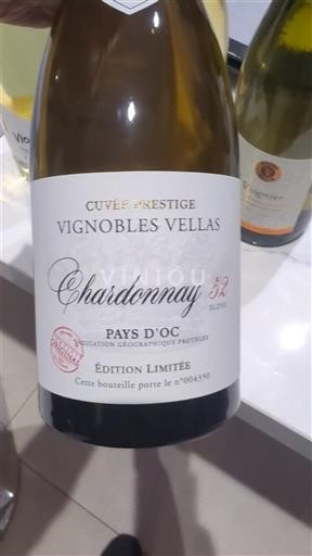 Languedoc in Roussillon Pays d'Oc Vignobles Vellas Prestige 2024