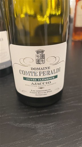 Korzika Ajaccio Domaine Comte Peraldi Clémence 2022