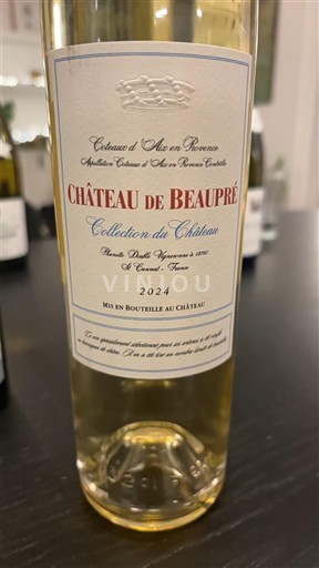 Provansa Coteaux d'Aix-en-Provence Château Beaupré Collection du Château 2024
