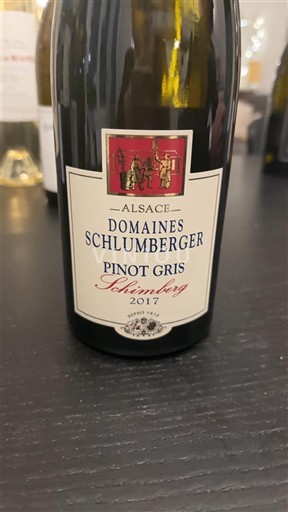 Alsace Domaine Domaines Schlumberger Schimberg 2017