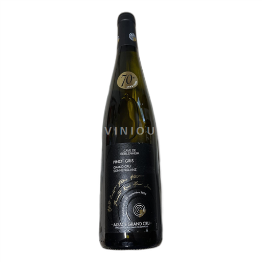 Alsace Pinot xám Cave de Beblenheim Sonnenglanz 2022