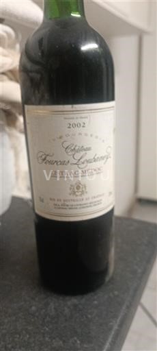Bordeaux Listrac-Médoc Château Fourcas Lousteauney 2002