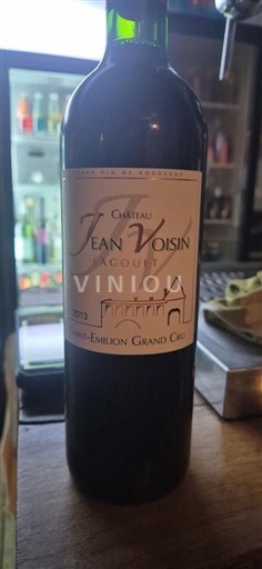Bordeaux Saint-Émilion Grand Cru Grand Cru Château Jean Voisin 2013