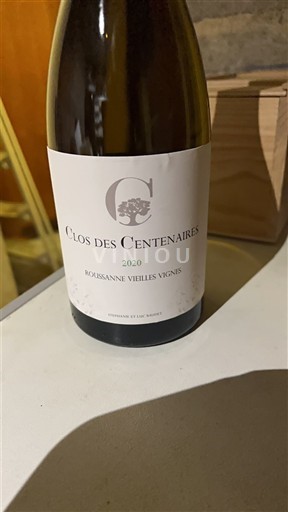 Languedoc ja Roussillon Pays d'Oc Clos des Centenaires Roussanne Vieilles Vignes 2020