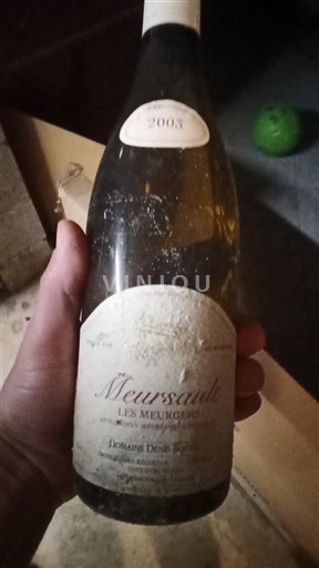 Bourgogne Meursault Domaine Nis Père et Fils Les Meurgers 2003