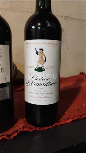 Bordeaux Pauillac Château Armailhac 2014