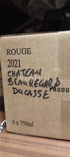 Bordeaux Château Beau Regard Da Casse 2021