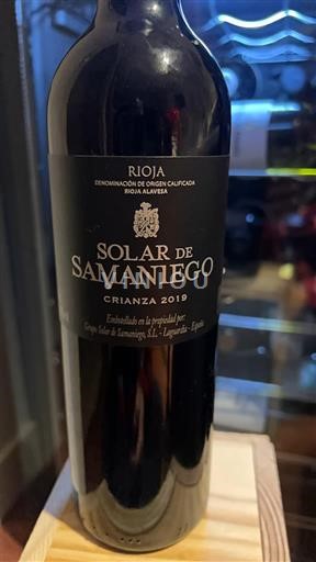 La Rioja Rioja Solar de Samaniego Crianza 2019