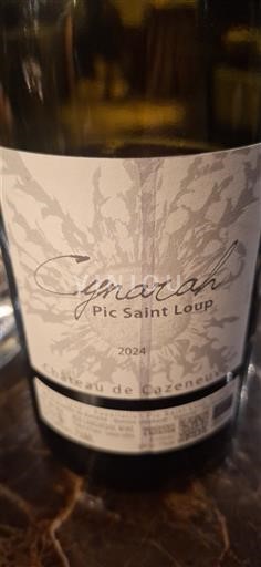 Languedoc Pic Saint-Loup Château Cazeneuve Cynarah 2024