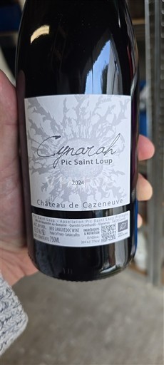 Лангедок Пік-Сент-Лу. Château Cazeneuve Cynarah 2024