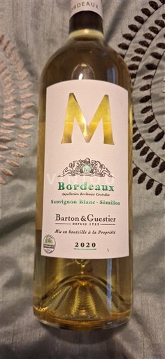 Bordeaux Barton & Guestier M 2020