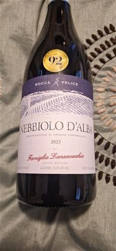 Piemont Nebbiolo d'Alba Rocca FeliceFamiglia Bonzanini Rocca Felice 2023