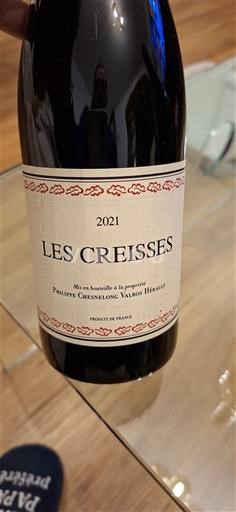 Languedoc og Roussillon Pays d'Oc Domaine Les Creisses Les Creisses 2021