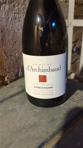 Languedoc Domaine Archimbaud Saint saturnin 2019