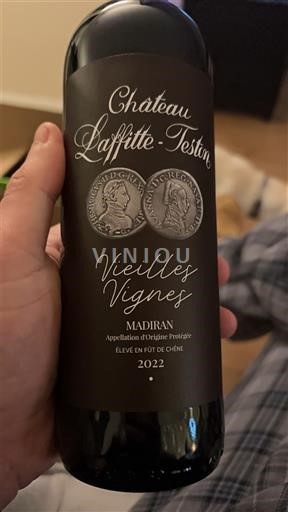 Sudoeste Madiran Château Laffitte-Teston Vieilles Vignes 2022