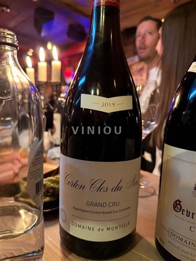 Burgundi Corton Grand Cru Domaine Montille Corton Clos du Roi 2019