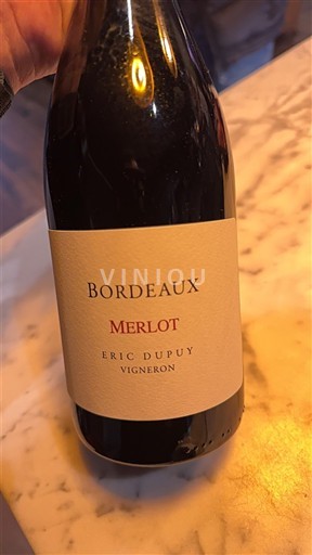 Bordeaux Eric Dupuy Merlot Non-Vintage