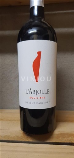 Wines Rouge sec Equilibre Merlot Cabernet L'Arjolle 2020 France Languedoc-Roussillon Côtes de Thongue IGP