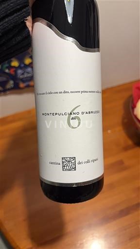 Abruzzo Montepulciano d'Abruzzo Cantina dei Colli Ripani 2022