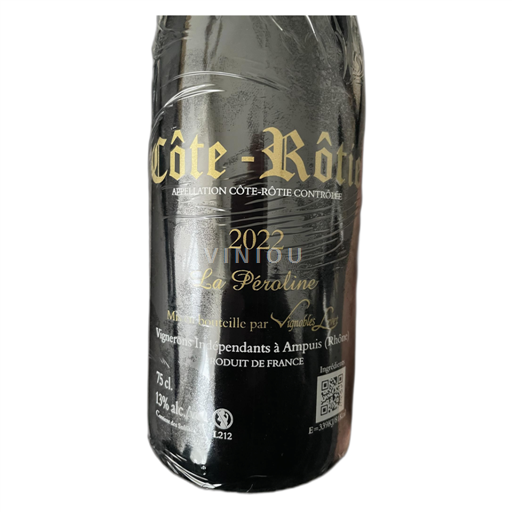 Rona dolina Côte-rôtie Vignoble Levet La Péroline 2022