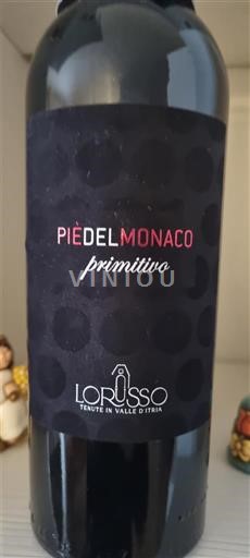 Apulie Primitivo di Manduria Lorusso Piedelmonaco Neročník