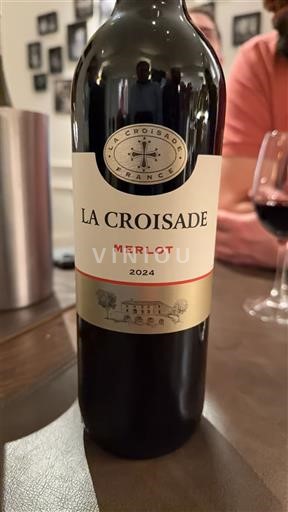 Languedoc a Roussillon Pays d'Oc La Croisade Merlot 2024