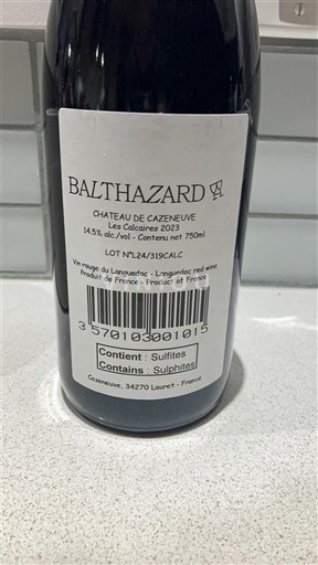 Languedoc Château Cazeneuve Les Calcaires 2023