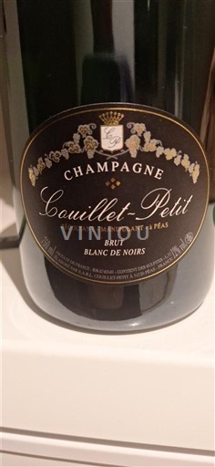 Champagne Sâm-panh Couillet-Petit Brut Blanc de Noirs Không niên vụ