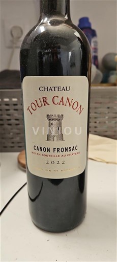 Bordeaux Canon-Fronsac Château Tour Canon 2022