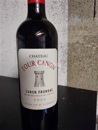 Bordoja Canon-Fronsac Château Tour Canon 2022