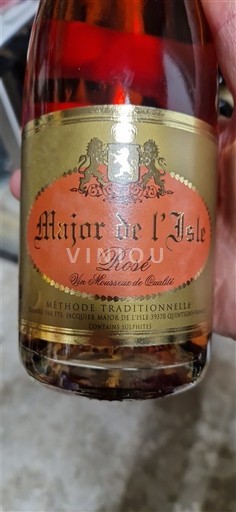 Bordeaux Crémant de Bordeaux Major de l'Isle Neročník
