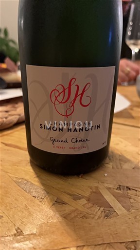 Samppanja Määrittelemätön Grand Cru Simon Hanotin Grand Chœur Ei vuosikertaa