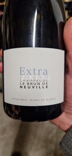 Šampanja Šampanjec Le Brun de Neuville Extra Blanc Neleten.