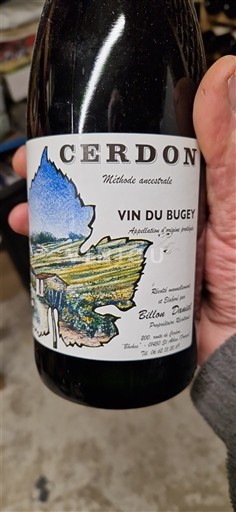 Savoie och Bugey Bugey-Cerdon Billon Daniel Icke årgångsbetecknad
