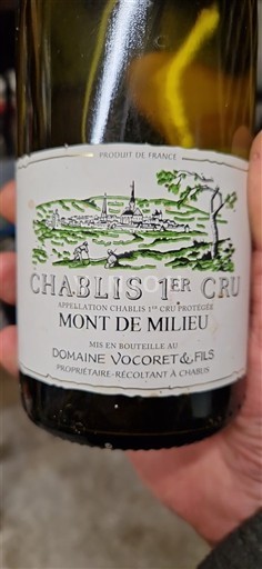 Borgoña No especificado Premier Cru Domaine Vocoret & Fils Mont de Milieu 2015