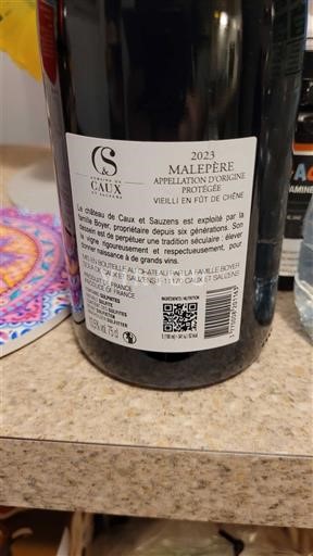 Languedoc Malepère Château Caux et Sauzens 2023