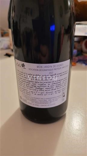 Languedoc a Roussillon Pays d'Oc Mon Jardin de Vignes Envol 2022