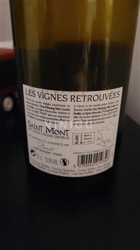 Sud-Ovest Saint-Mont Plaimont Les Vignes Retrouvées 2018