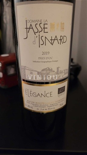 Languedoc a Roussillon Pays d'Oc Domaine La Jasse d'Isnard Élégance 2019