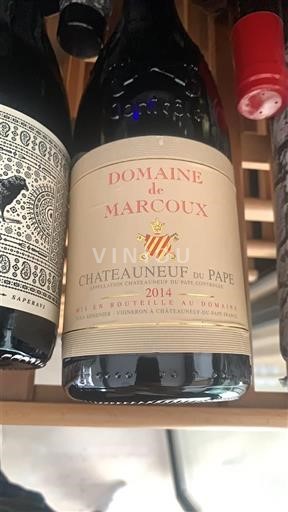 Rona dolina Châteauneuf-du-Pape Domaine Marcoux 2014