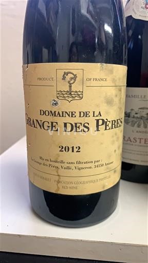 Languedoc Määrittelemätön Domaine La Grange des Pères 2012