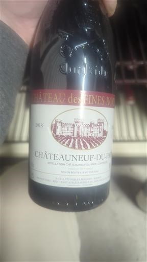 Vale do Ródano Châteauneuf-du-Pape Château S Fines Roches 2018
