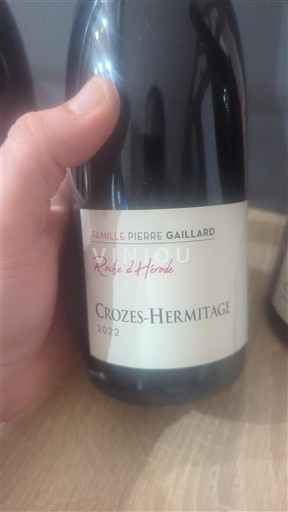Vallée du Rhône Crozes-hermitage Famille Pierre Gaillard Rouge d'Héraclès 2022