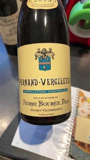 Borgoña Pernand-Vergelesses Pierre Bourée Fils 2019